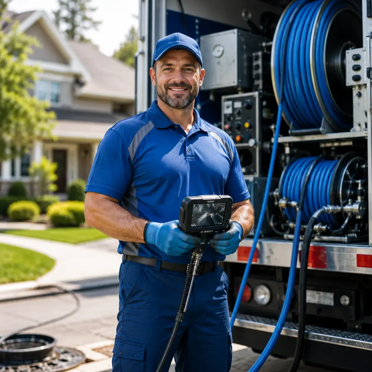 Local outdoor drain cleaning specialists in Theresa, WI